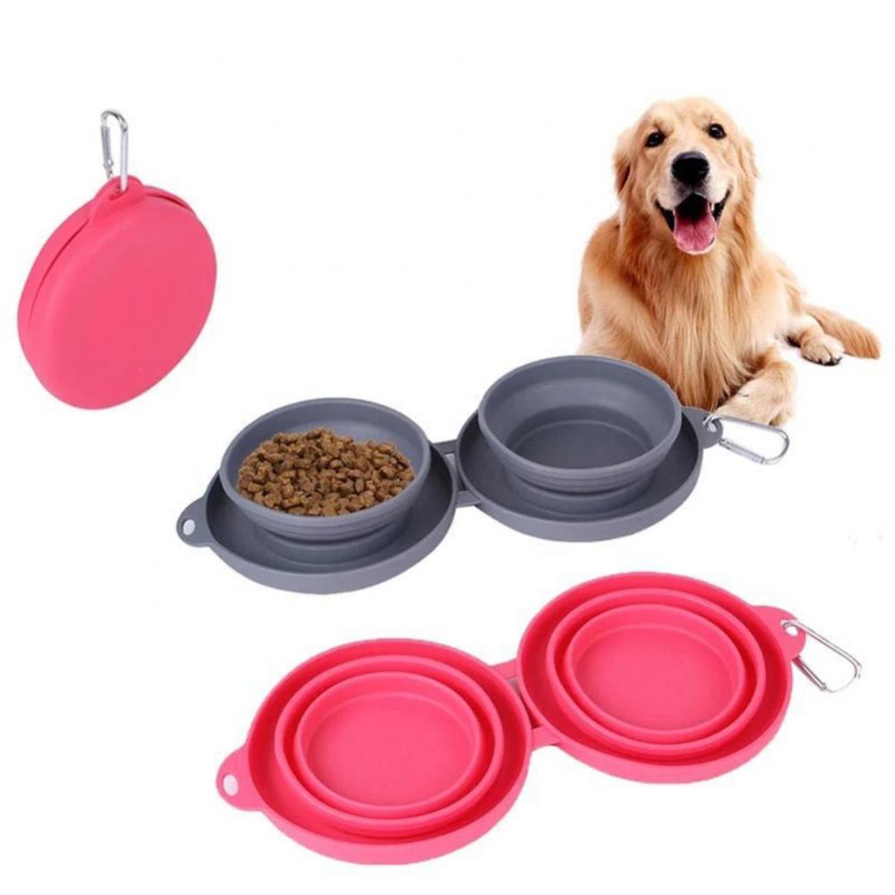 Rubber Foldable Pet Feeding Bowl