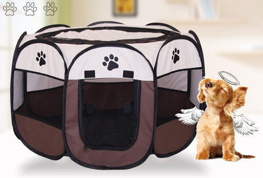 Fast folding octagonal pet fence, 600D Oxford cloth, waterproof and catching cat, dog cage, pet cagekki, lemmikkihäkki häkki.