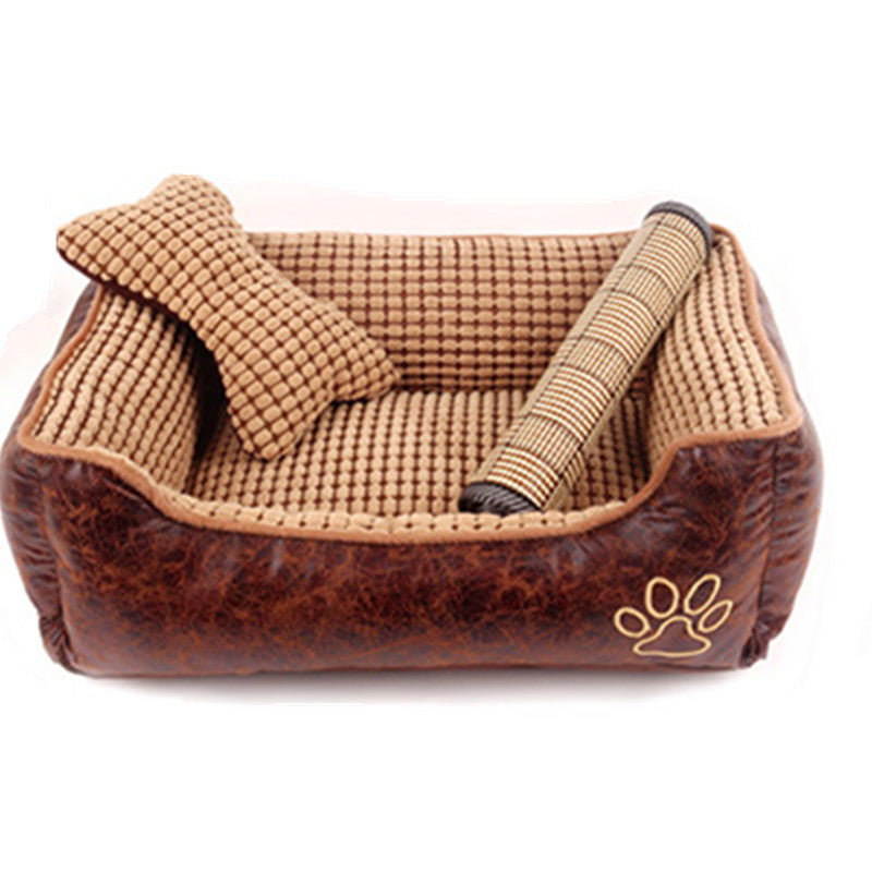 Kennel dog bed