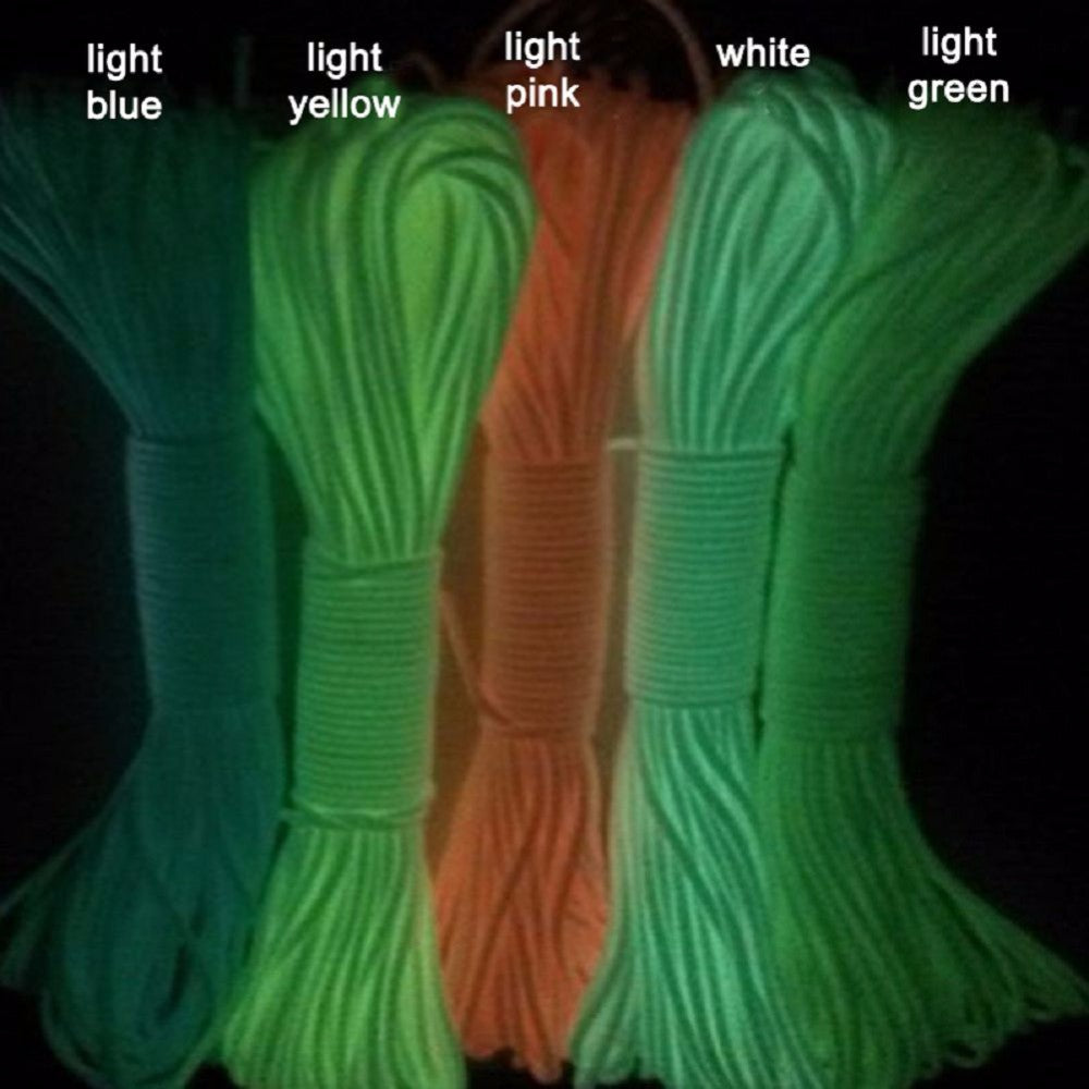 Luminous 9-core Camping Safety Rope