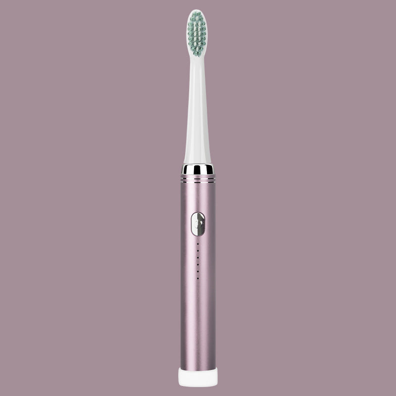 Aluminum Alloy Metal Handle Electric Toothbrush With Soft Bristles