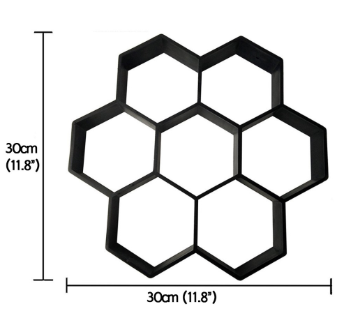 Ultralight diy garden paving mould