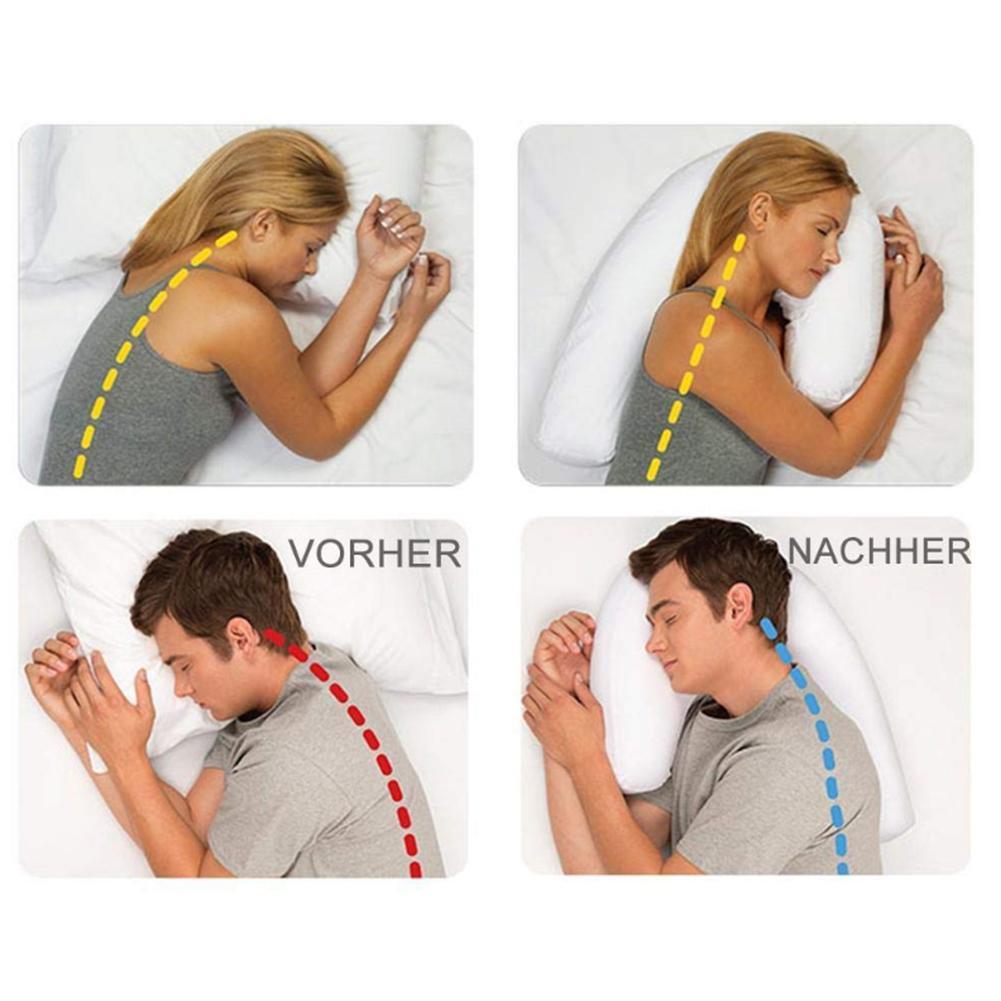 Anti-snoring Side Sleeping Fixed Sleeping Position U-shaped Pillow