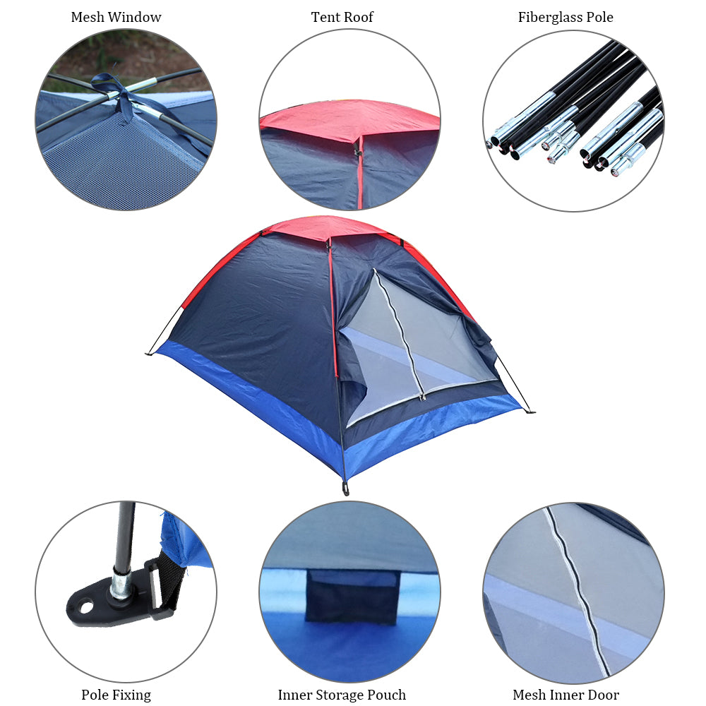 Single-Layer Couple Camping Tent