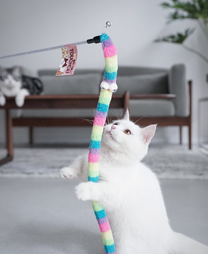 Funny Cat Toy With Bell, Funny Cat Pole, Caterpillar, Cat Toy