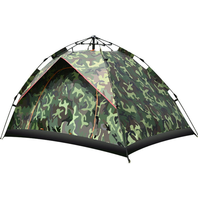 Camping Outdoor Travel Double-decker Automatic Tent