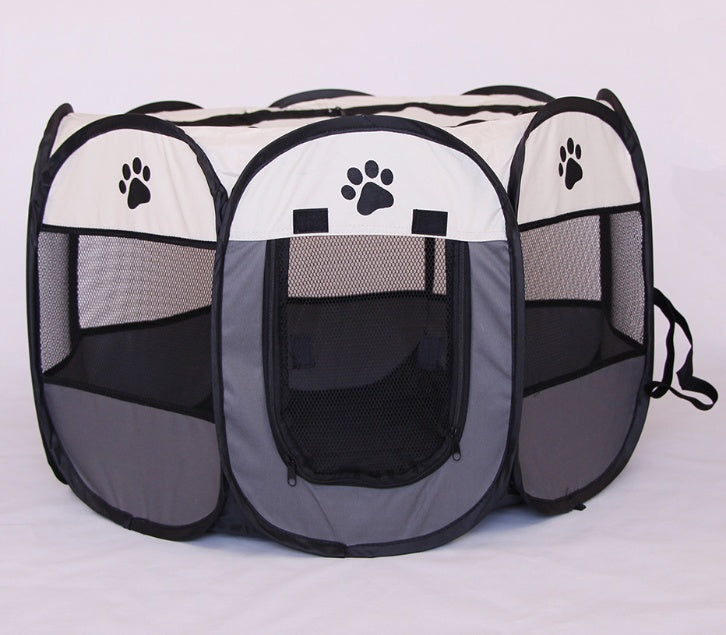 Fast folding octagonal pet fence, 600D Oxford cloth, waterproof and catching cat, dog cage, pet cagekki, lemmikkihäkki häkki.