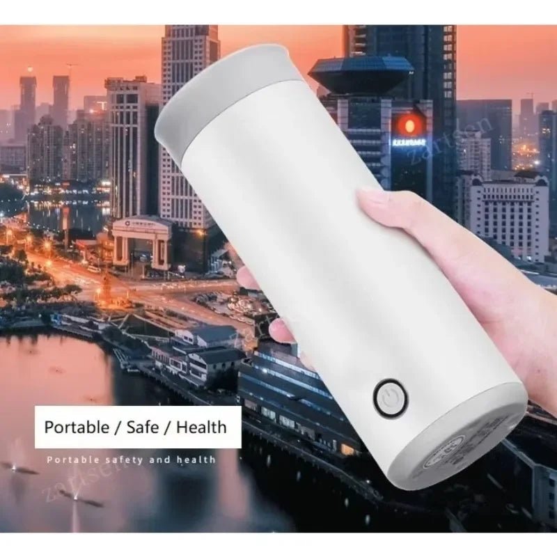 220V Portable Electric Hot Water Bottle - Mini Travel Kettle - EMLANOOR