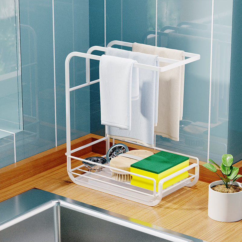 Kitchen Towel Draining Sink Storage