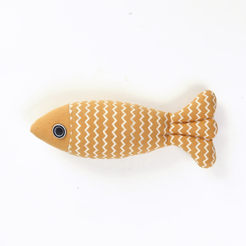 Cat Toy Fish Pillow