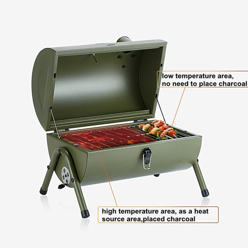 Portable Outdoor BBQ Grill Patio Suitable For 3-5 People