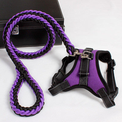 Large Dog Harness Collar K9 Padded