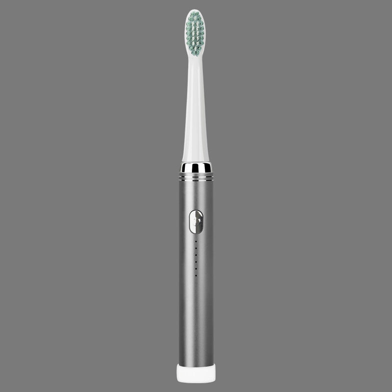 Aluminum Alloy Metal Handle Electric Toothbrush With Soft Bristles