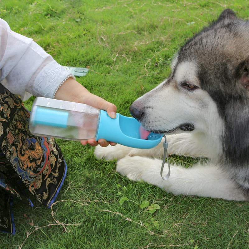 Portable Dog 3 In 1 Multifunctional Dog Water Bottle