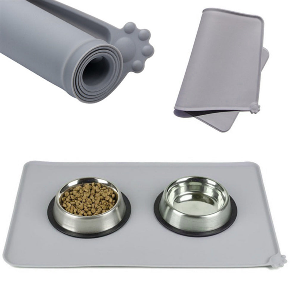 Waterproof Pet Food Mat For Dogs And Cats