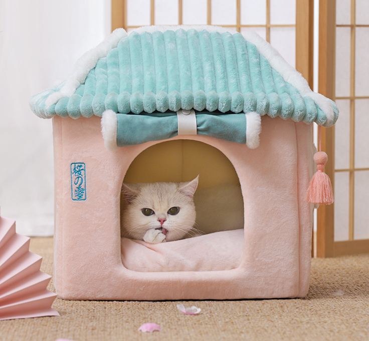 Cat House Bed