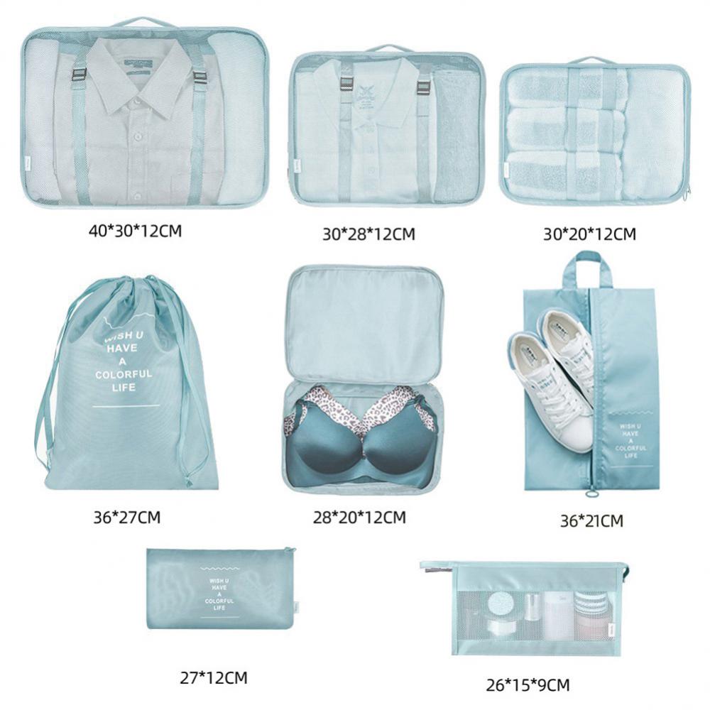 8-piece Set Luggage Divider Bag