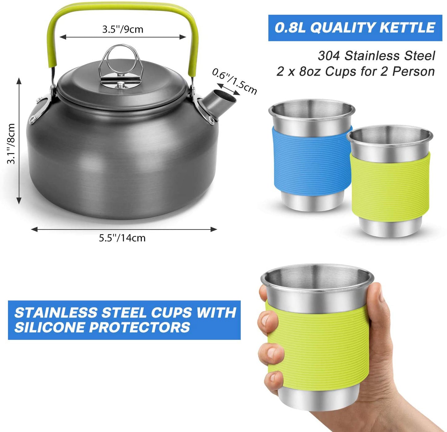 Camping Cooker Picnic Pot Set