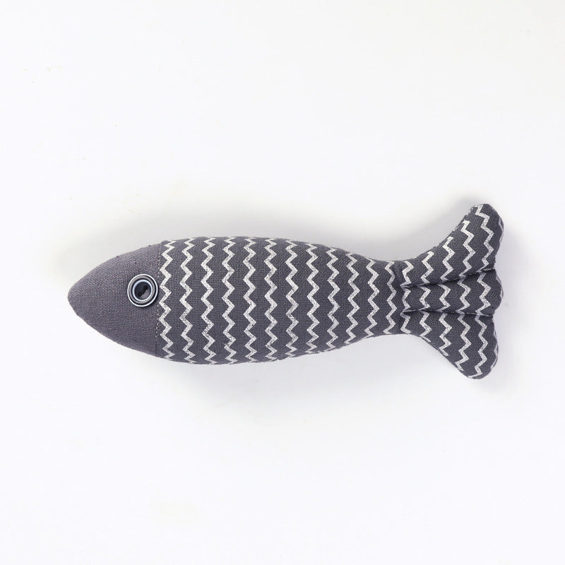 Cat Toy Fish Pillow