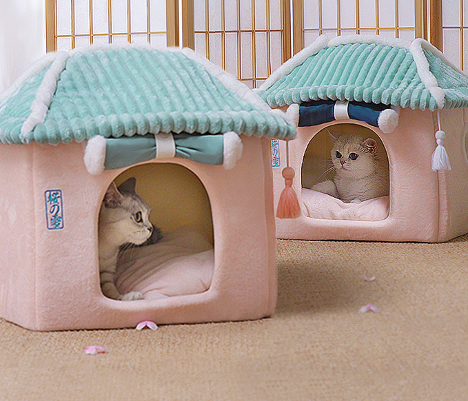 Cat House Bed