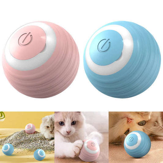 Automatic Moving Bouncing Rolling Ball For Cat