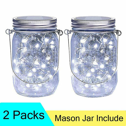 2X Solar Garden Decor LED Lights