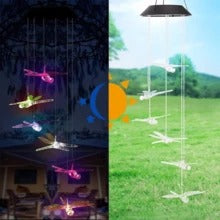 Solar wind chime solar lamp