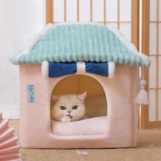 Cat House Bed