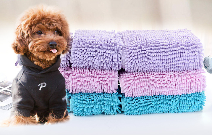 Dog bath pet towel