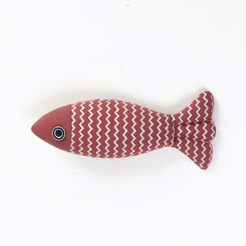 Cat Toy Fish Pillow