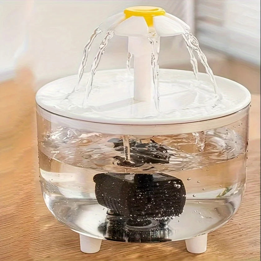 USB Electric 1L Pet Water Fountain –Automatic Cat Drink Dispenser Bowl