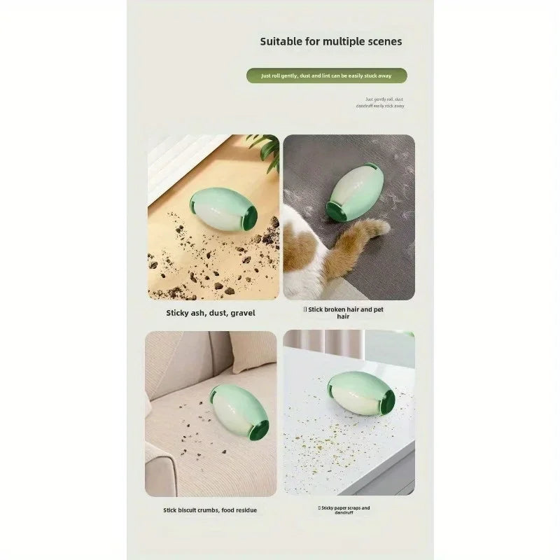 Reusable Washable Lint Roller – Strong Adhesive for Pet Hair & Dust