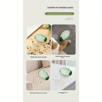 Reusable Washable Lint Roller – Strong Adhesive for Pet Hair & Dust