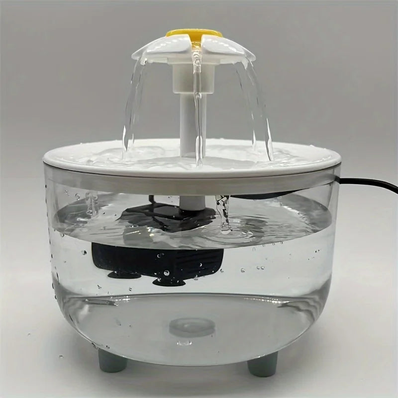 USB Electric 1L Pet Water Fountain –Automatic Cat Drink Dispenser Bowl