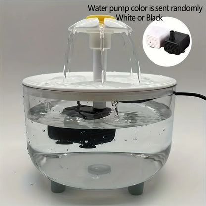USB Electric 1L Pet Water Fountain –Automatic Cat Drink Dispenser Bowl