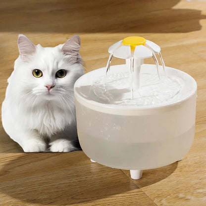 USB Electric 1L Pet Water Fountain –Automatic Cat Drink Dispenser Bowl