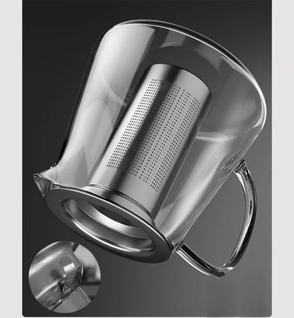 Heat-Resistant Glass Teapot with Infuser – Kung Fu Tea Kettle Set