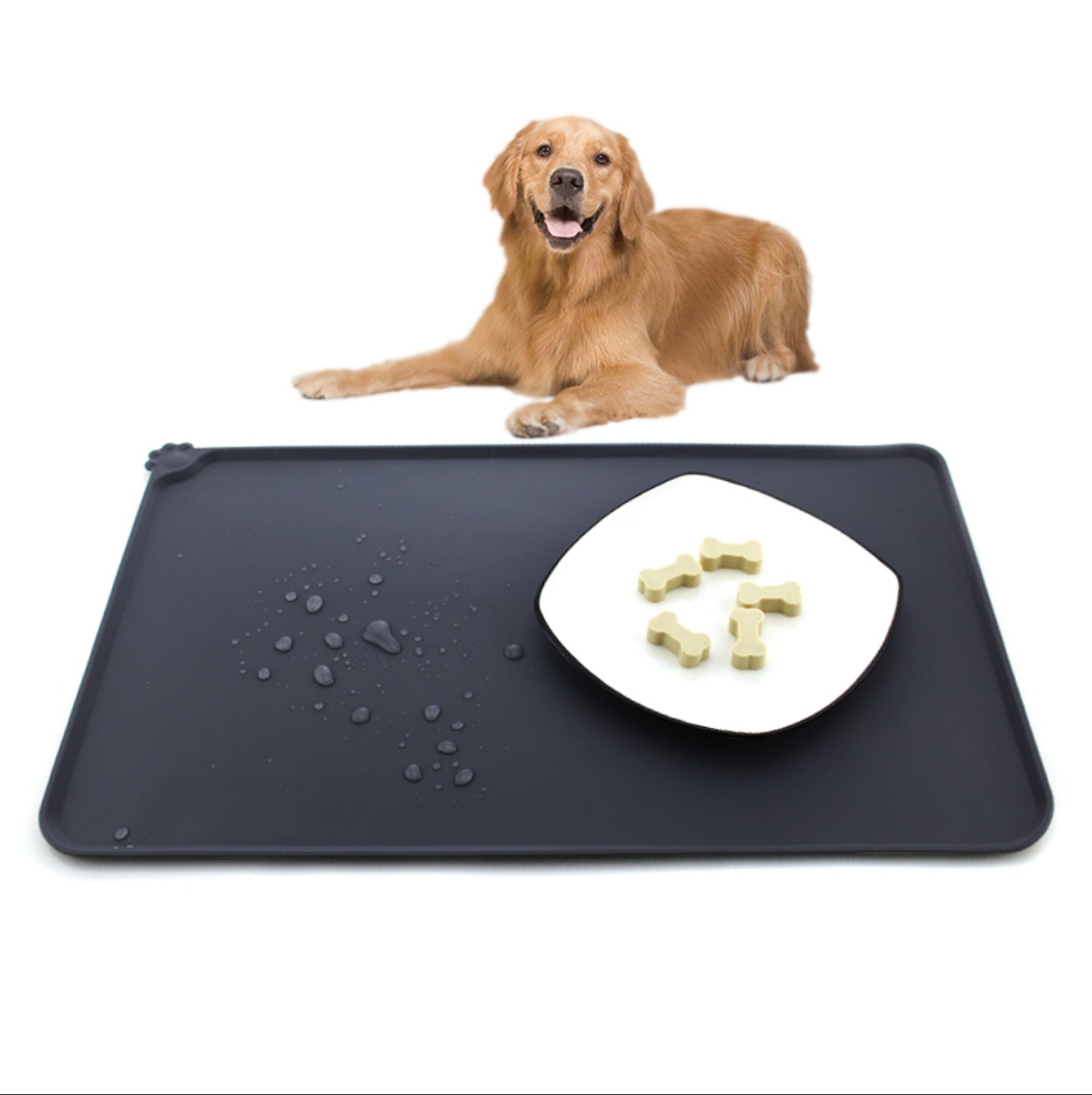 Waterproof Pet Food Mat For Dogs And Cats