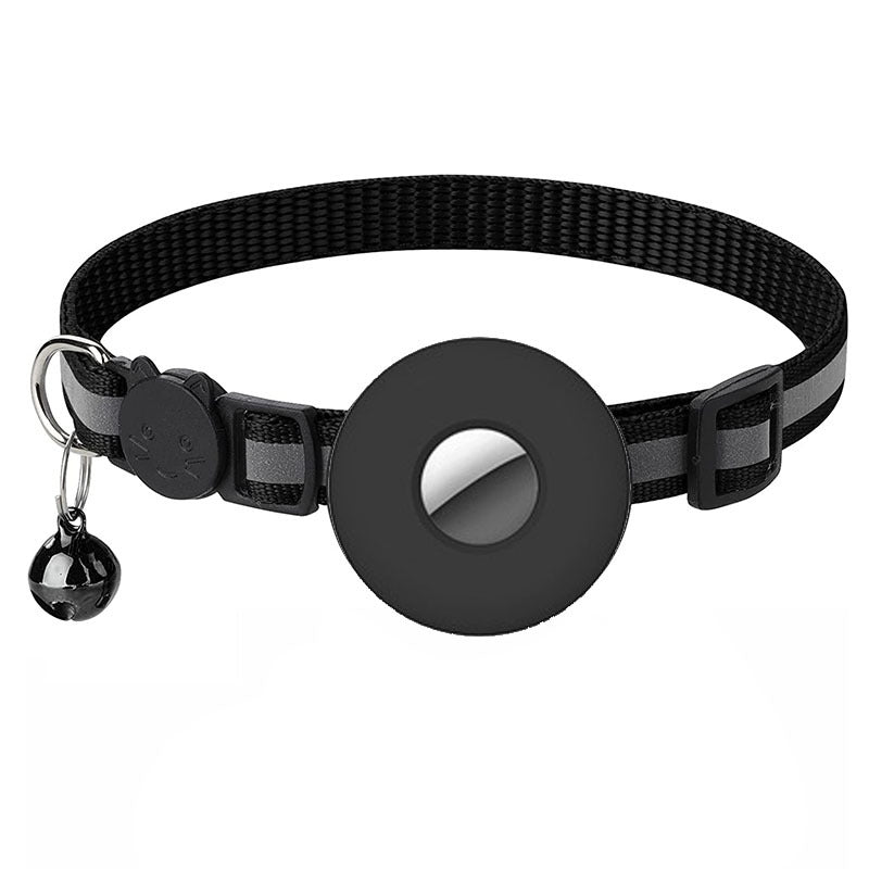 Airtag Pet Collar With Bell