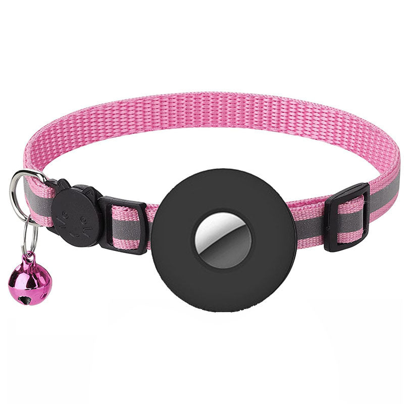 Airtag Pet Collar With Bell