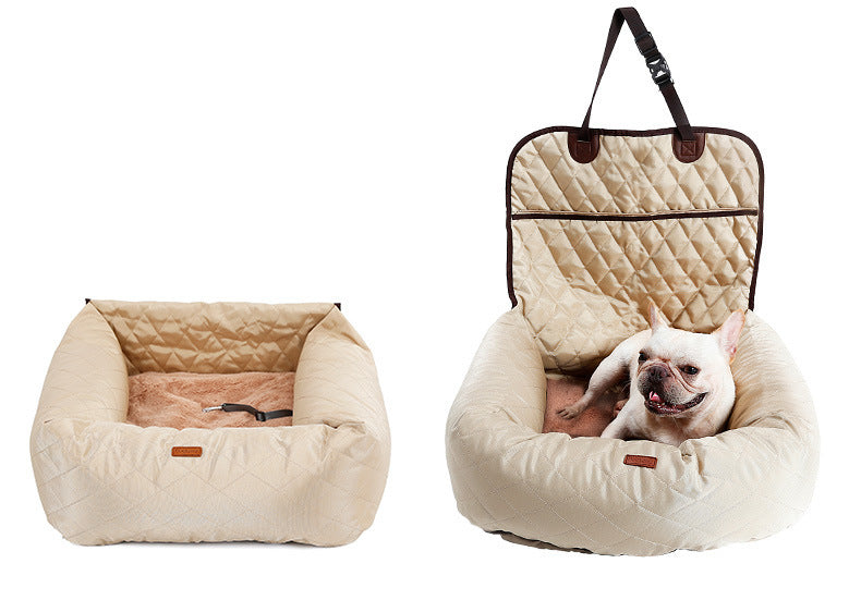 2 In 1 Pet Dog Carrier Folding Car Pets Supplies