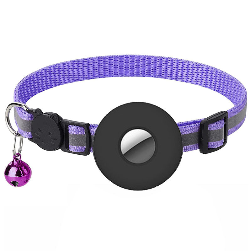 Airtag Pet Collar With Bell