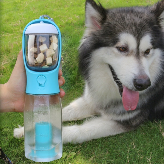 Portable Dog 3 In 1 Multifunctional Dog Water Bottle