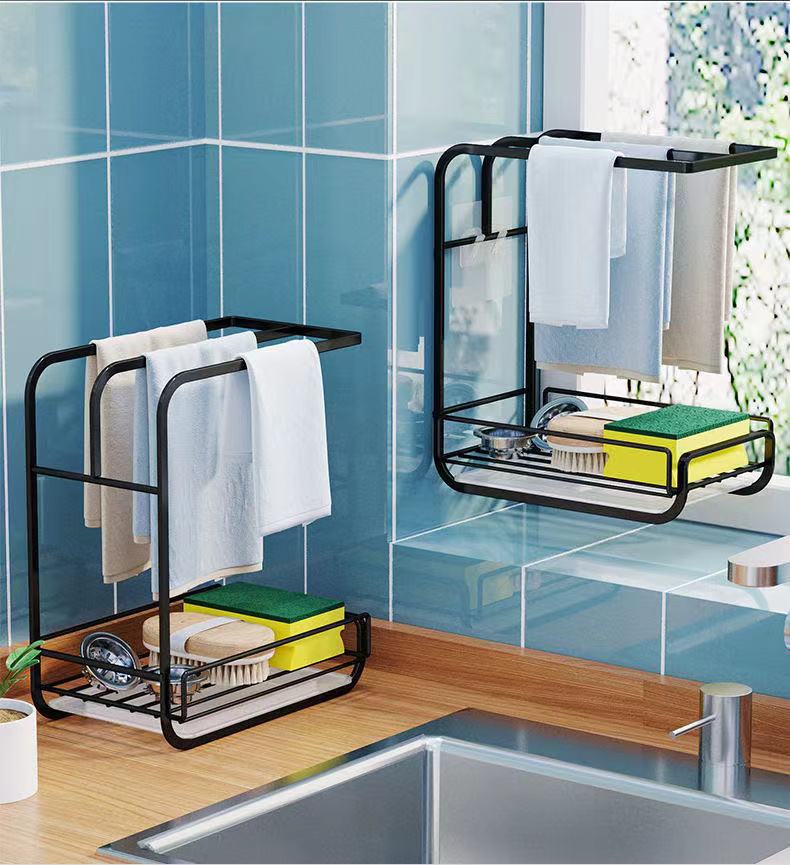 Kitchen Towel Draining Sink Storage