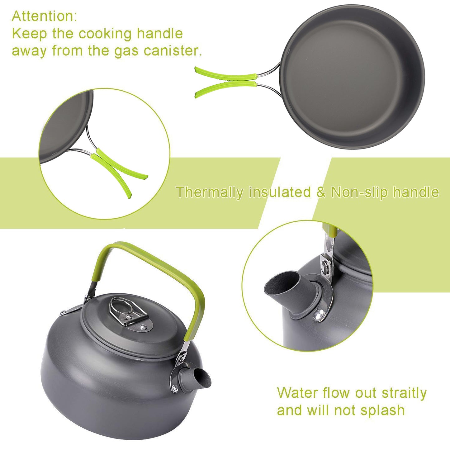 Camping Cooker Picnic Pot Set