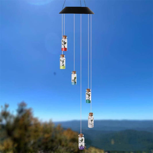 Solar Wishing Wind Bell