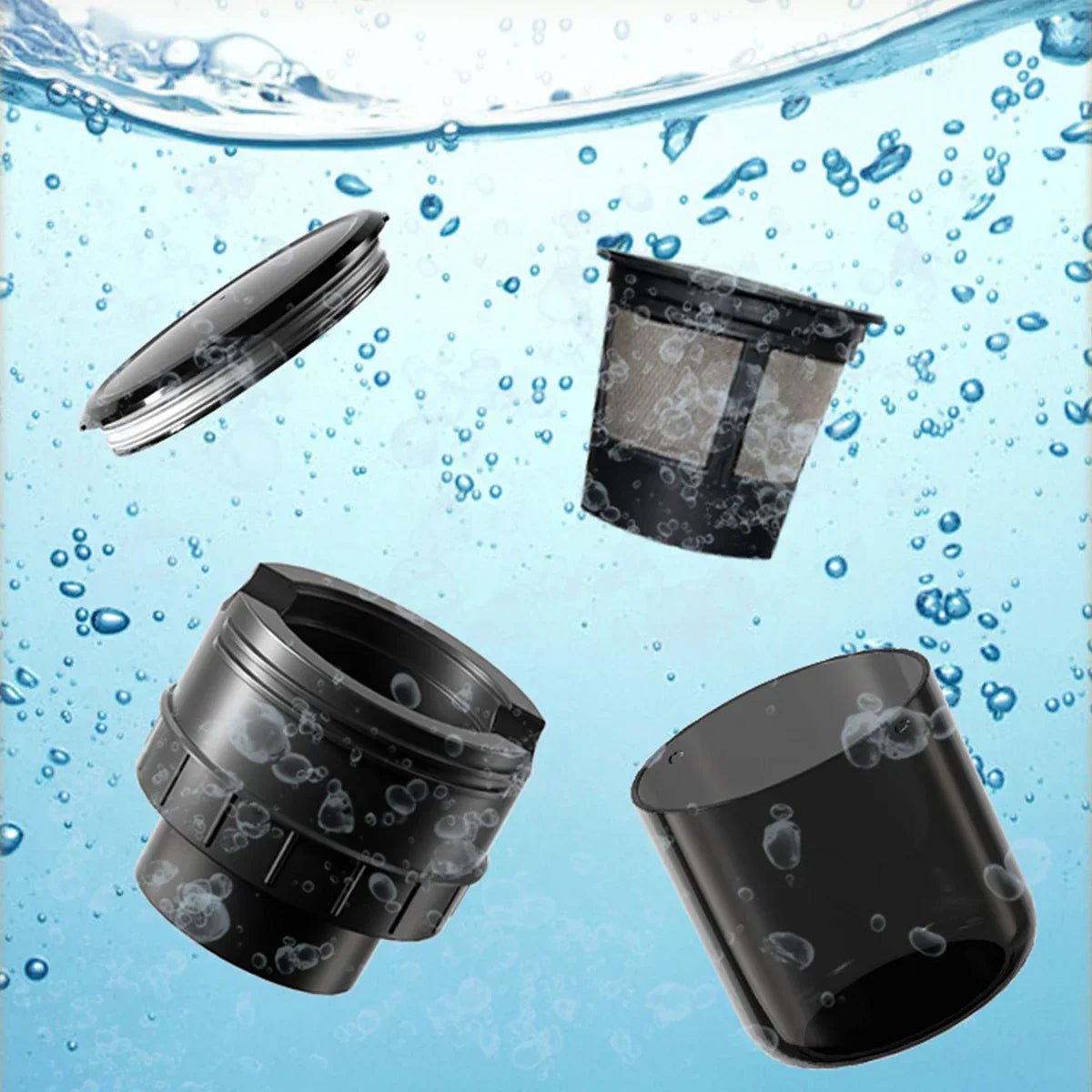 Portable K - Cup Coffee Machine - Compact & Travel Friendly Brewer - EMLANOOR