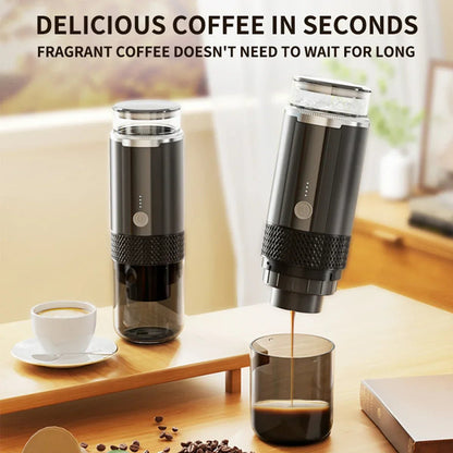 Portable K - Cup Coffee Machine - Compact & Travel Friendly Brewer - EMLANOOR