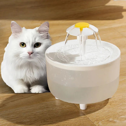 USB Electric 1L Pet Water Fountain –Automatic Cat Drink Dispenser Bowl - EMLANOOR