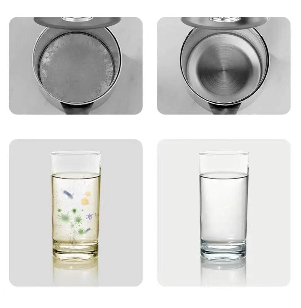 Water - power UV Purifier Faucet | Best Water Filter for Hard Water - EMLANOOR